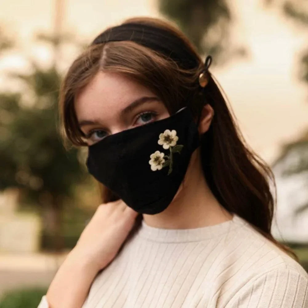 Wildflower FaceMask and Headband Combo